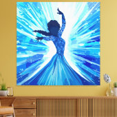 Lass es los leinwanddruck (Insitu (Wohnzimmer))