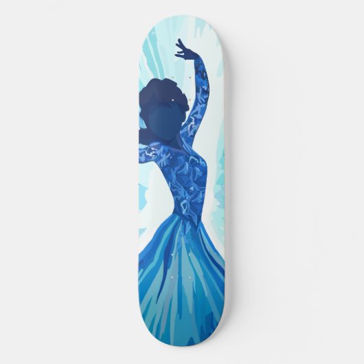 Lass es los skateboard (Vorderseite)