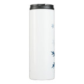 Lass es (nicht) Schnee Thermosbecher (Rückseite)