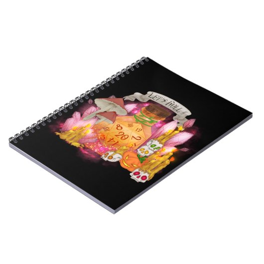 Lass es Roll !! Spiral Fotonotizbuch Notizblock (Linke Seite)