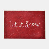 Lass es rot singen fußmatte (Vorderseite)