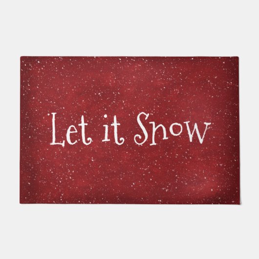 Lass es rot singen fußmatte (Vorderseite)