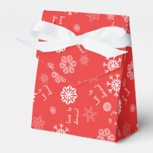 Lass es rot werden geschenkschachtel