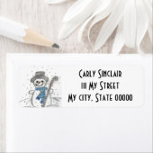 Lass es Schnee Snowman (Insitu)