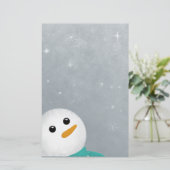 Lass es Schnee Snowman (Stehend Vorderseite)