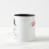 Lass es Schnee Snowman Tasse (Zentrum)