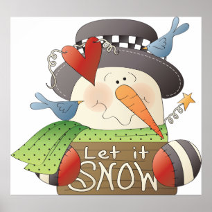 Lass es Schneebesen Poster