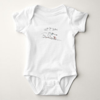 Laß-es-schneien-Baby-Body Baby Strampler