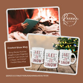 Lass es schneien, es schneien lassen, Mattierte Ta Mattglastasse