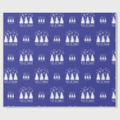 Lass es schneien geschenkpapier (Flach)