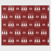 Lass es schneien geschenkpapier (Flach)