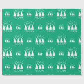 Lass es schneien geschenkpapier (Flach)