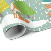 Lass es schneien geschenkpapier (Rolleneckpunkt)