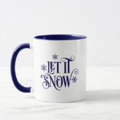 Lass es schneien Kaffeetasse (Links)