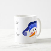 Lass es schneien kaffeetasse (VorderseiteRechts)