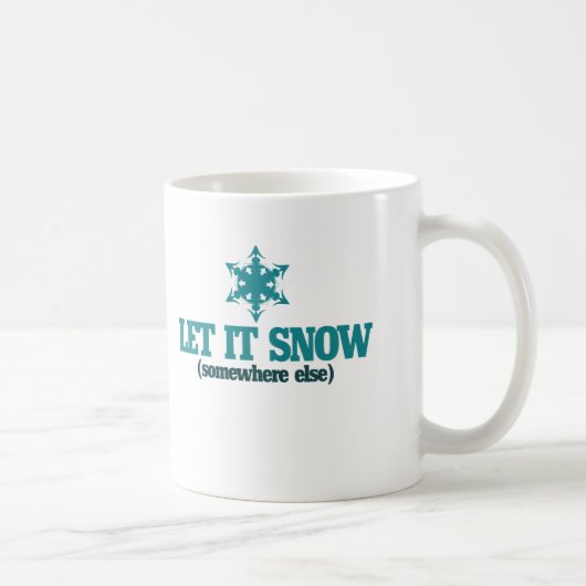 Lass es schneien kaffeetasse (Rechts)