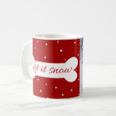Lass es schneien kaffeetasse (Vorderseite Links)