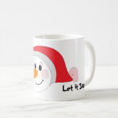 Lass es schneien kaffeetasse (VorderseiteRechts)