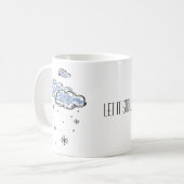 Lass es schneien kaffeetasse (Vorderseite Links)