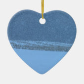 Lass es schneien keramikornament (Vorne)