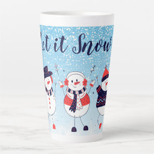 Lass es schneien milchtasse