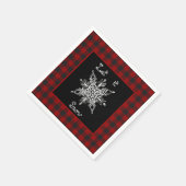 Lass es schneien serviette (Ecke)