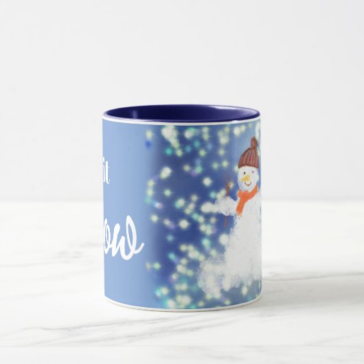 Lass es schneien tasse (Zentrum)