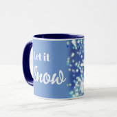 Lass es schneien tasse (Vorderseite Links)