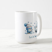Lass-es-Schneien-Tasse Kaffeetasse (VorderseiteRechts)