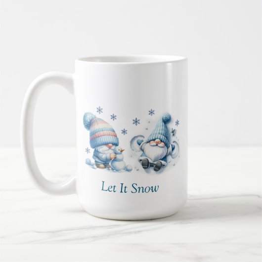 Lass-es-Schneien-Tasse Kaffeetasse (Links)