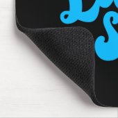 Lass es schneien Winterdesign Kleinkind Mousepad (Ecke)