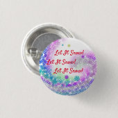 Lass es schneit! button (Vorne & Hinten)