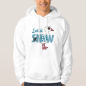Lass es schneit! hoodie (Vorderseite)