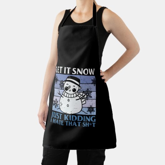 Lass es schneit; ich hasse es einfach nur, das zu schürze (InSitu)