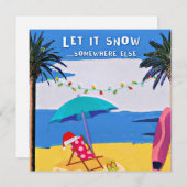 Lass es schneit... irgendwo anders. (Vorne/Hinten)