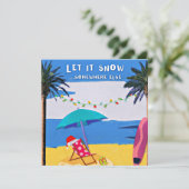 Lass es schneit... irgendwo anders. (Stehend Vorderseite)