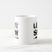 Lass es schneit... irgendwo anders. kaffeetasse (Mittel)
