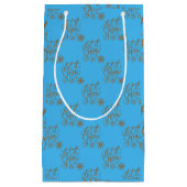 "Lass es schneit!" Kleine Geschenktüte (Vorderseite)