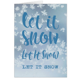 Lass es schneit, lass es schnee, lass es schnee!