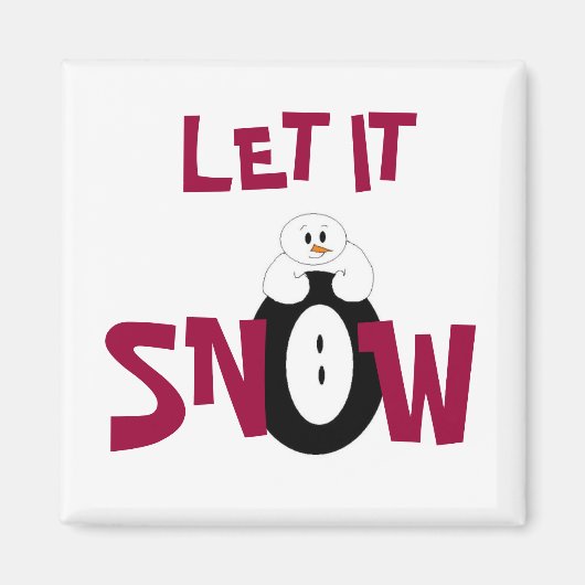 Lass es schneit... magnet (Vorne)