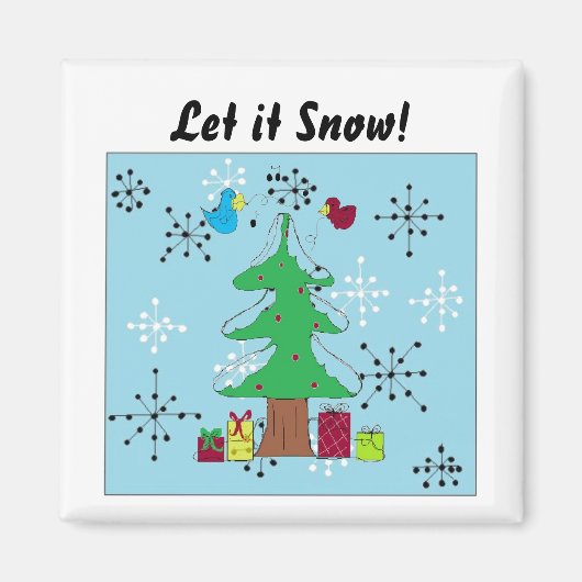 Lass es schneit! magnet (Vorne)