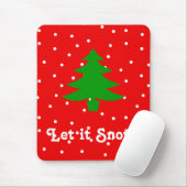 Lass es schneit! mousepad (Mit Mouse)