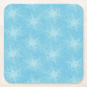 Lass es schneit! rechteckiger pappuntersetzer (Vorderseite)