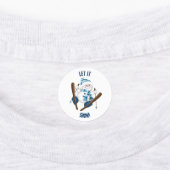 Lass es schneit! Snowman Iron Labels Etiketten (Befestigt)