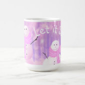 Lass es schneit! Snowman Kaffeetasse (Mittel)