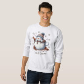 Lass es schneit Sweatshirt. Sweatshirt (Vorne ganz)