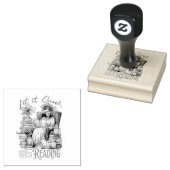 Lass es sehen, dass ich lese gummistempel (Stempel)