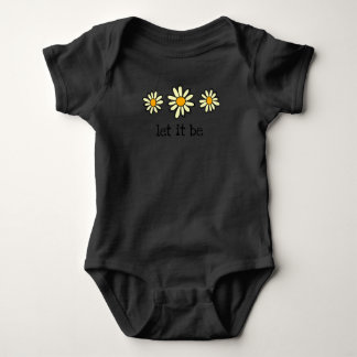 Lass es sei Daisy T Shirt, Daisy Graphic Shirt, Bo Baby Strampler