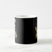 Lass, es sei nett Gnome Daisies bedeutsames Zitat Kaffeetasse (Mittel)