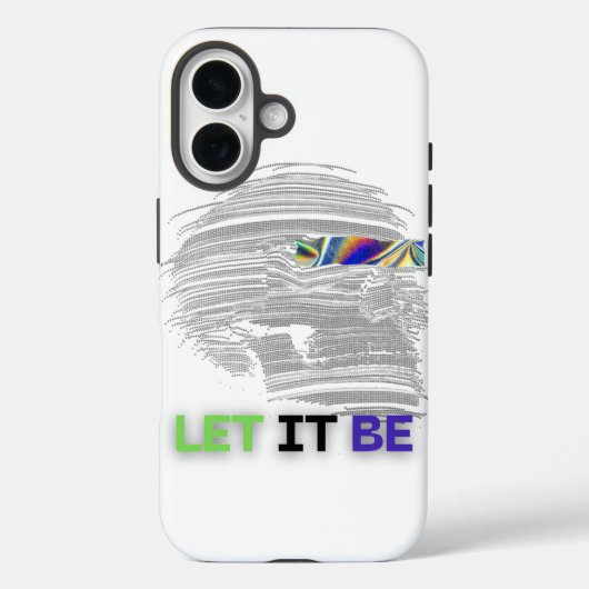 Lass es sein Case-Mate iPhone hülle (Rückseite)